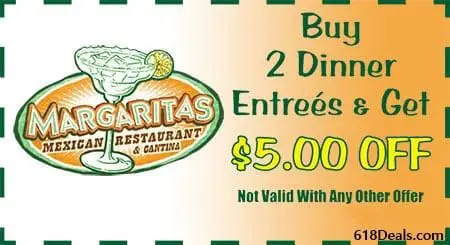 $5.00 off two mexican dinners belleville illinois